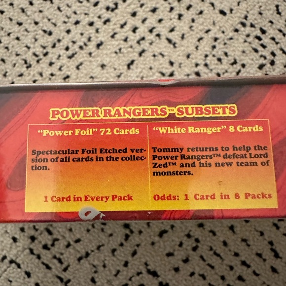 Mighty Morphin Power Rangers Trading Cards - Picture 8 of 13
